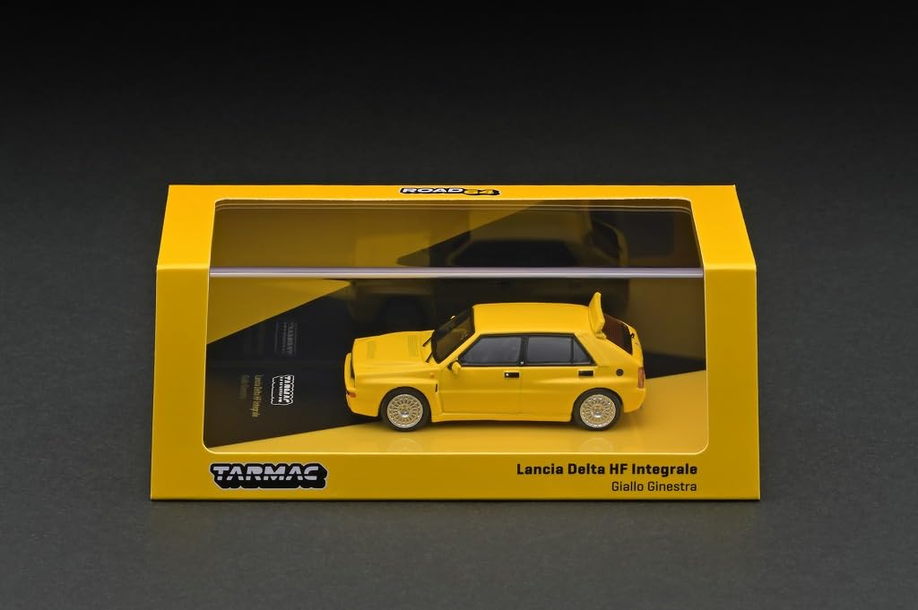 Amazon | TARMACWORKS 1/64 ランチア デルタ HF integrale Giallo